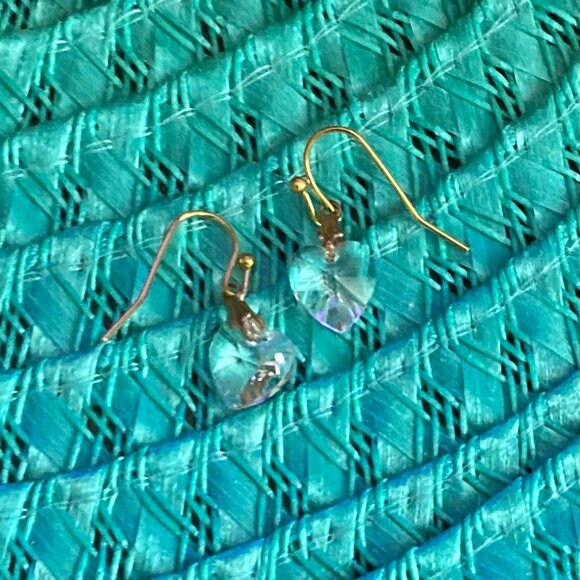 Vintage Crystal earrings - Picture 2 of 3